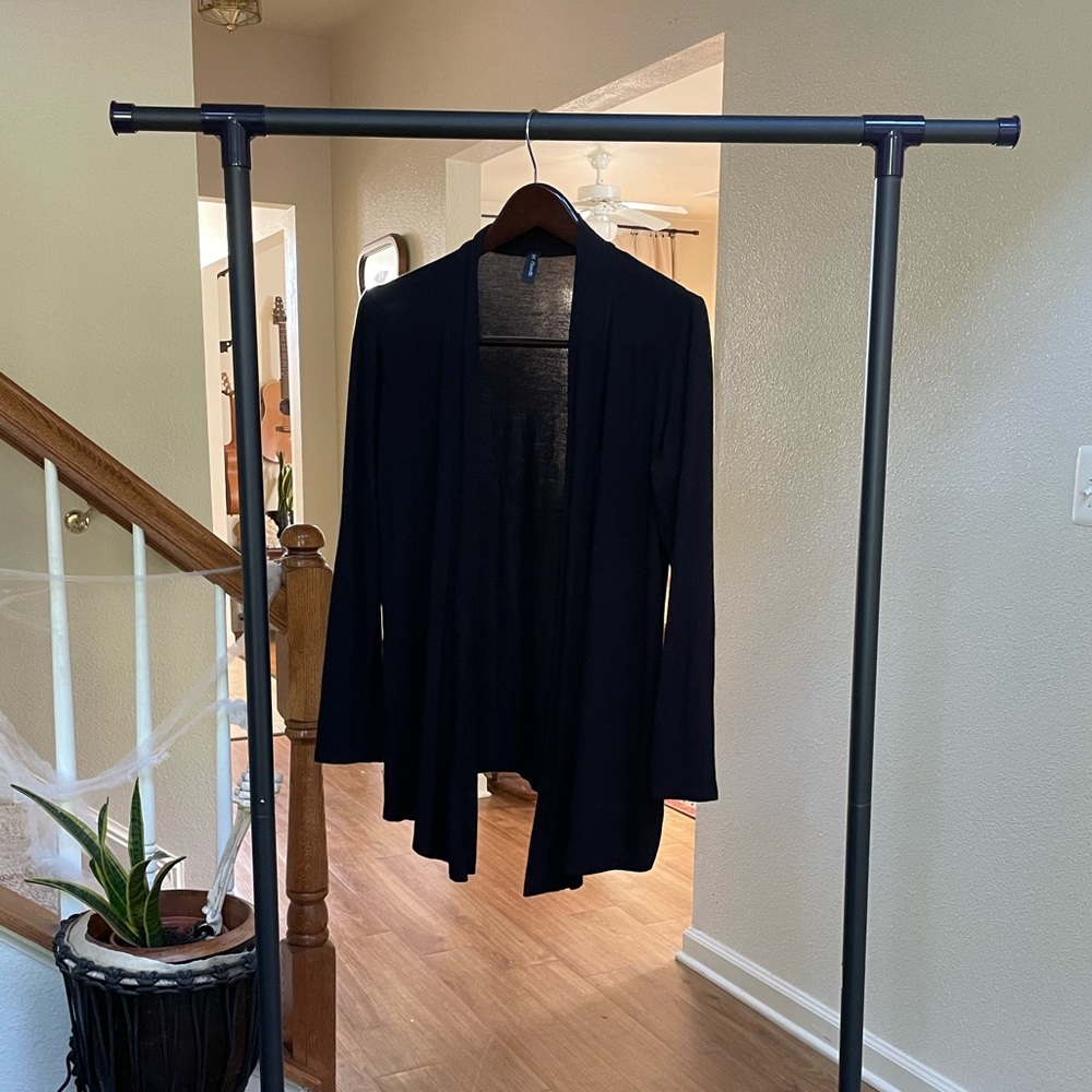 Black cardigan